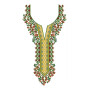 Unique Neck Embroidery Design