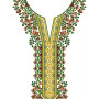 Unique Neck Embroidery Design