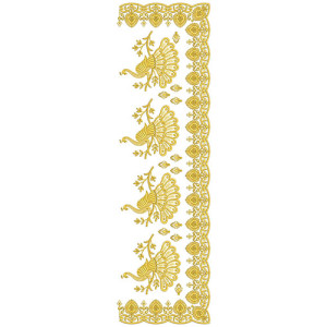 Saree Embroidery Design 18520