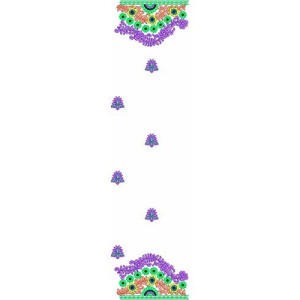 Latest Beautiful 250 Area Saree Design