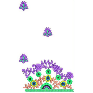 Latest Beautiful 250 Area Saree Design