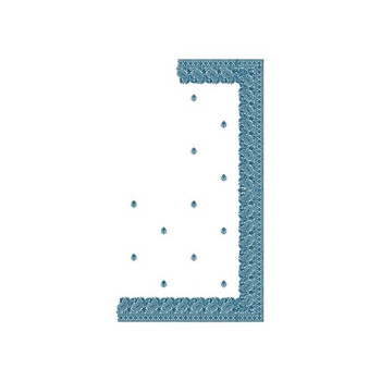 C Pallu Saree Embroidery Design