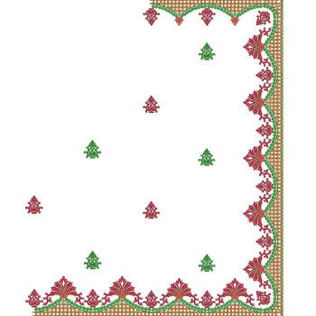 11215 C Pallu Saree Embroidery Design